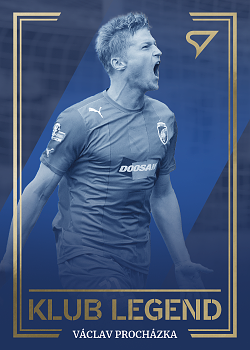 Vaclav Prochazka Viktoria Plzen SportZoo Chance Liga 2024/25 2. serie Klub Legend #KL41
